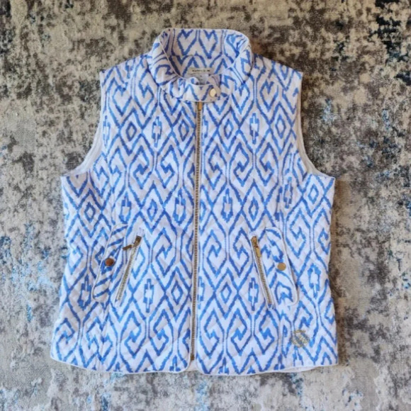 Patty Kim Women's Size‎ Large Puffer Vest Winter Fall Cold Weather - Picture 1 of 3